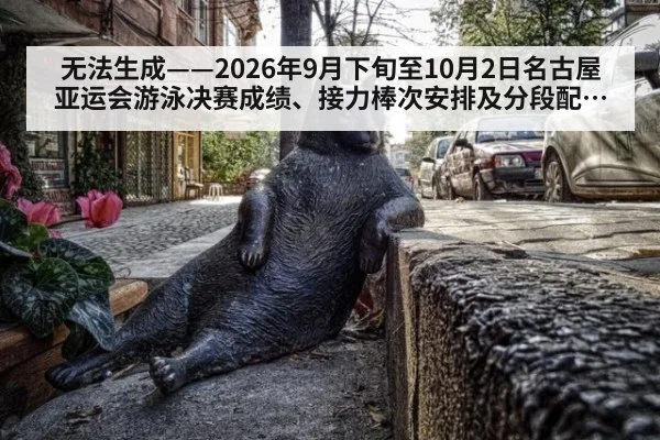 无法生成——2026年9月下旬至10月2日名古屋亚运会游泳决赛成绩、接力棒次安排及分段配速无公开可核验来源（请求编号132-游泳）